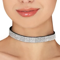 Halsband Choker med Strass