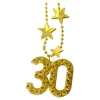 Halsband Guld Siffra 30