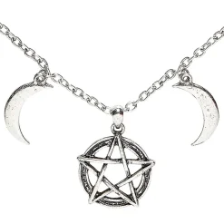 Halsband Halvmånar & Stjärna