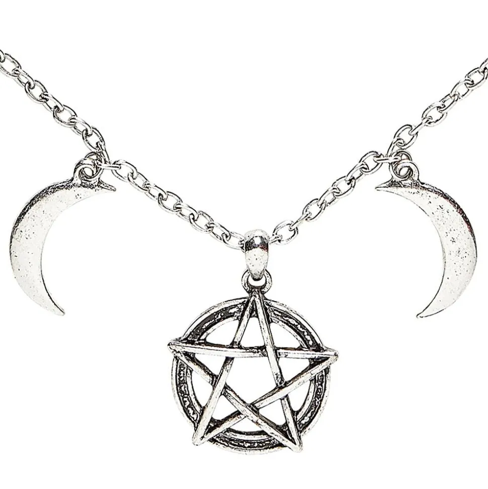 Halsband Halvmånar & Stjärna