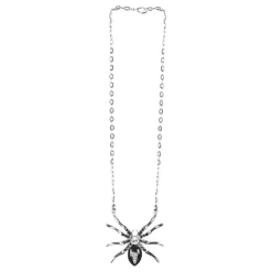 Halsband i Metall Spindel
