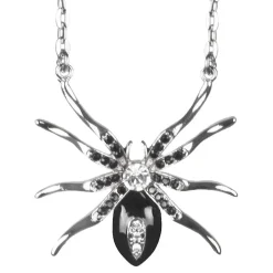 Halsband i Metall Spindel