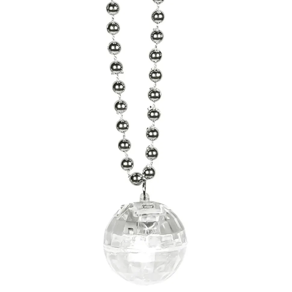 Halsband med LED Discokula