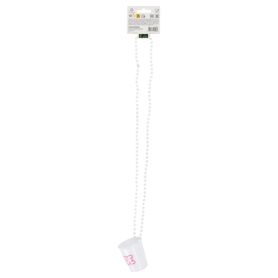 Halsband med Shotglas Bride