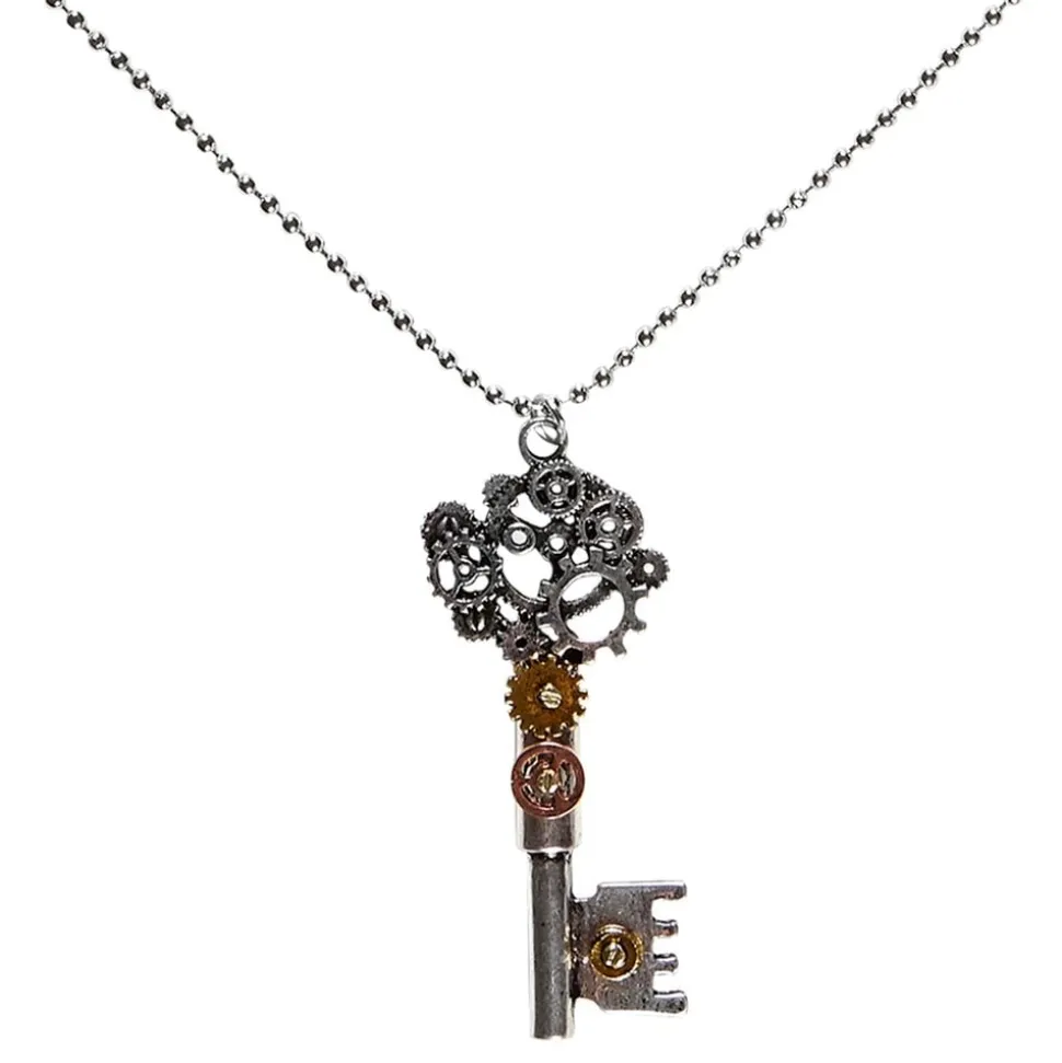 Halsband Steampunk Nyckel