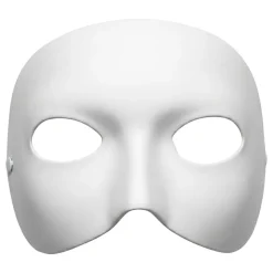 Halvmask Vit