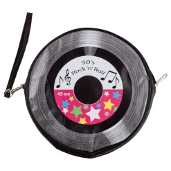 Handväska Vinylskiva 50-tal