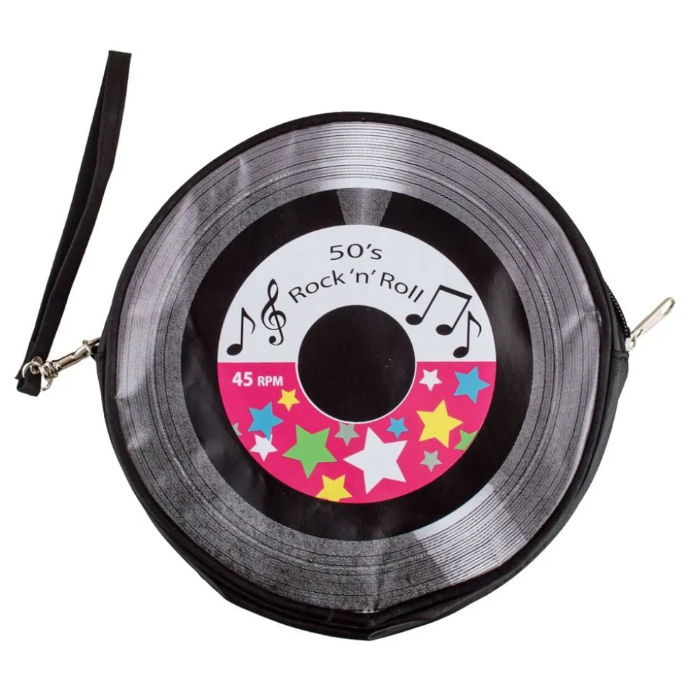 Handväska Vinylskiva 50-tal