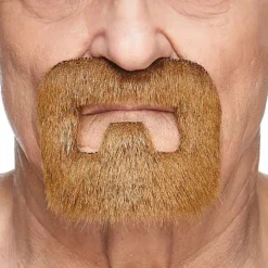 Hantverkare Mustasch Röd