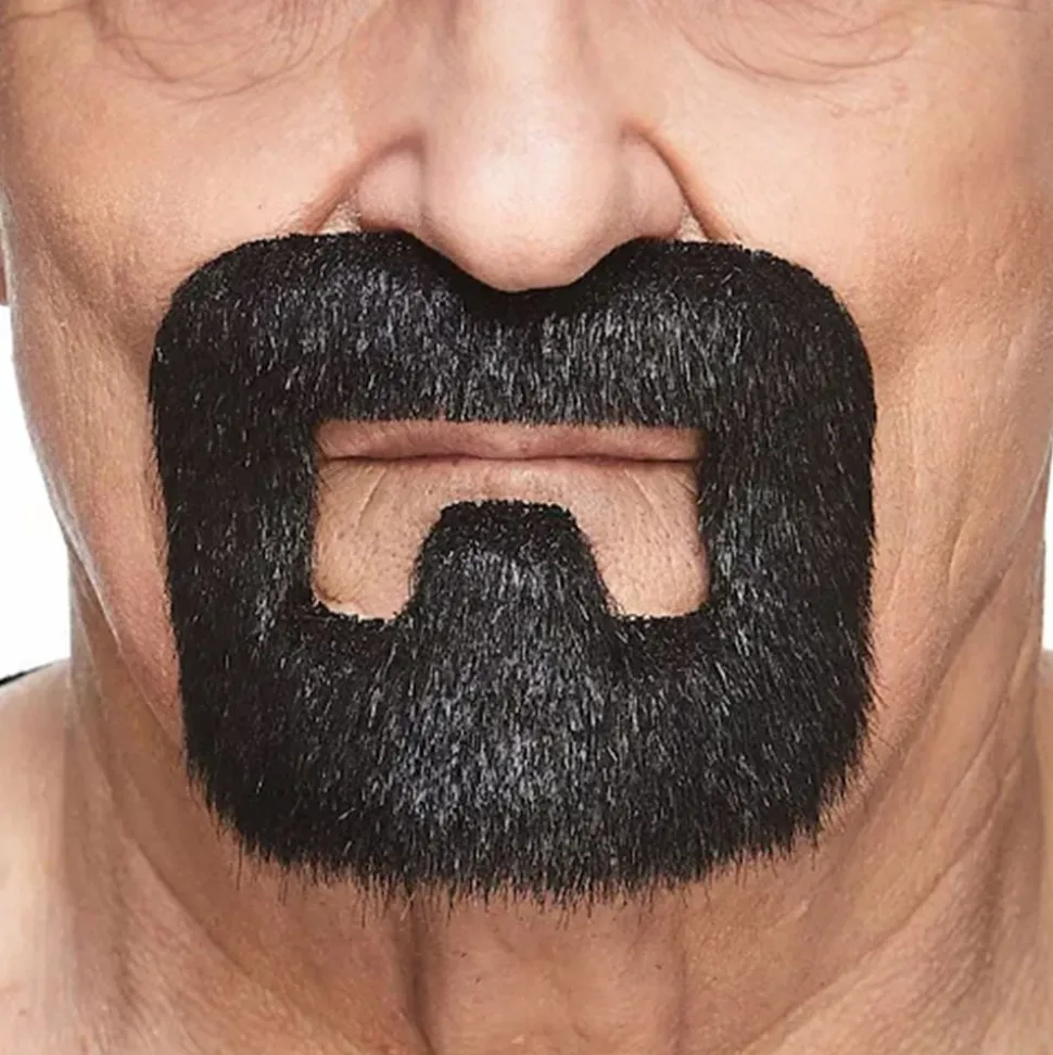 Hantverkare Mustasch Svart
