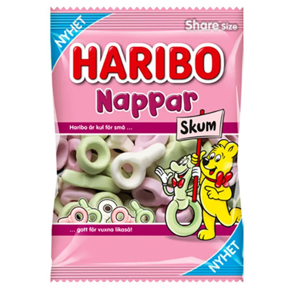 Haribo Nappar Skum