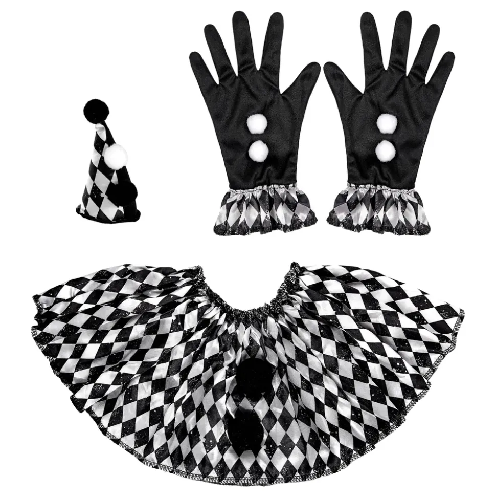 Harlequin Svart/Vit Tillbehörskit