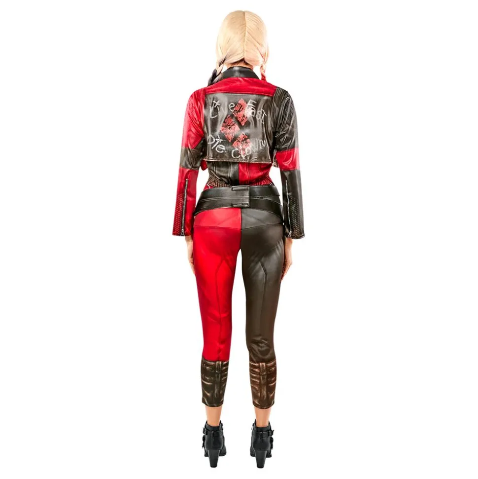 Harley Quinn Jumpsuit Maskeraddräkt