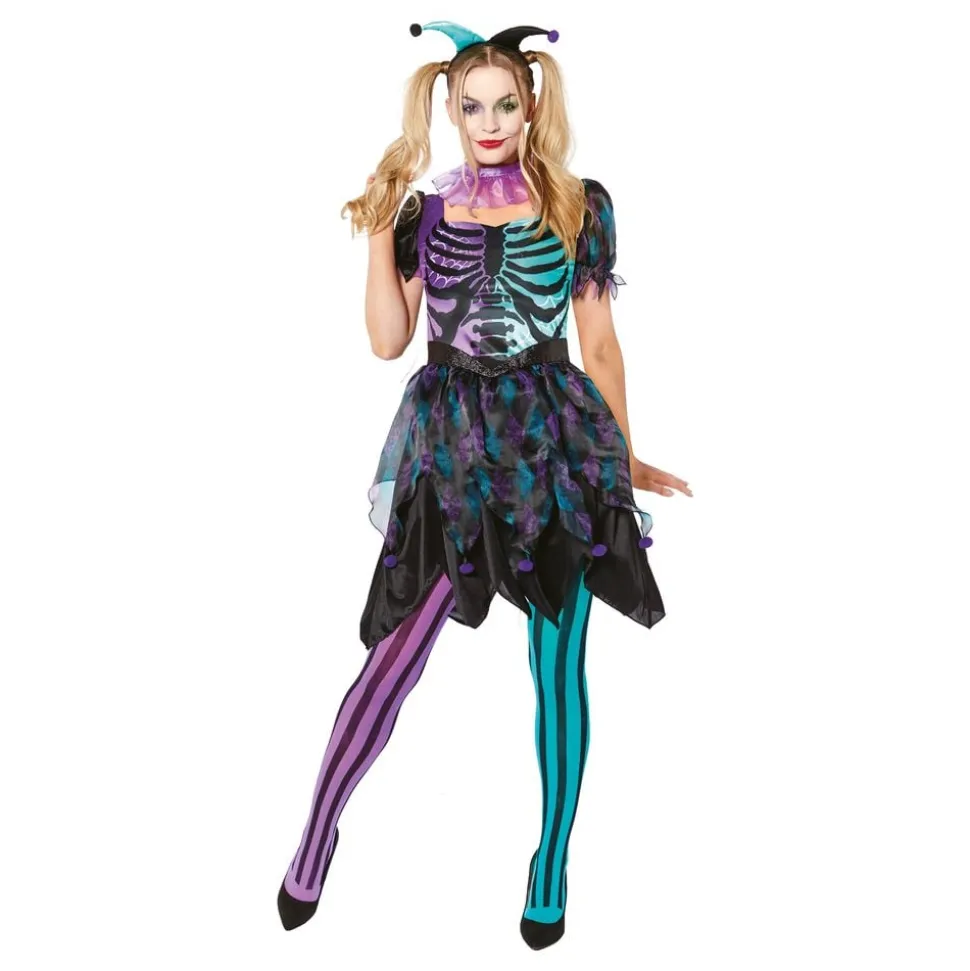 Haunted Harlequin Maskeraddräkt