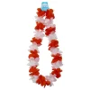 Hawaiikrans Röd/Vit
