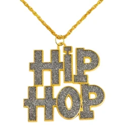 Hip Hop Halsband Guld