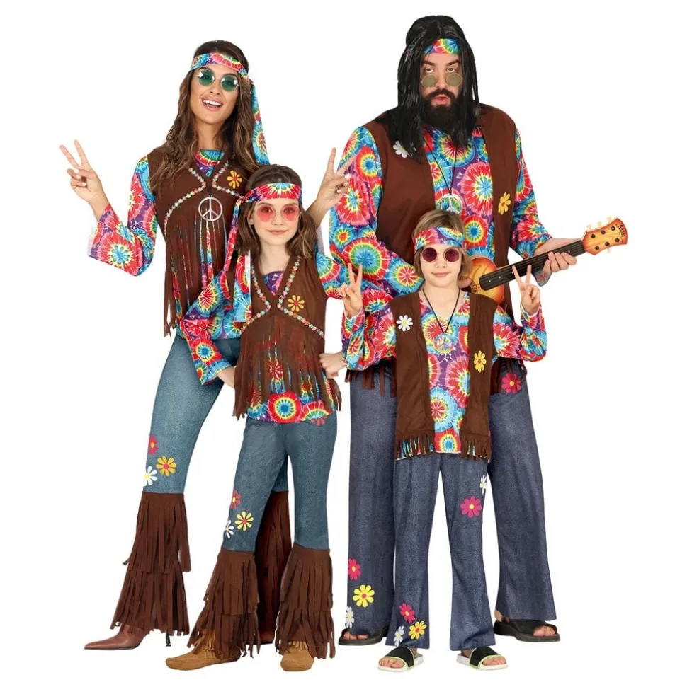Hippie Dam Maskeraddräkt