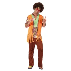 Hippie med Väst Maskeraddräkt