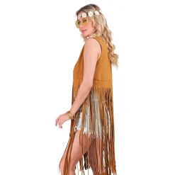Hippie Väst med Fransar