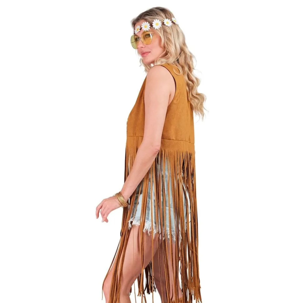Hippie Väst med Fransar