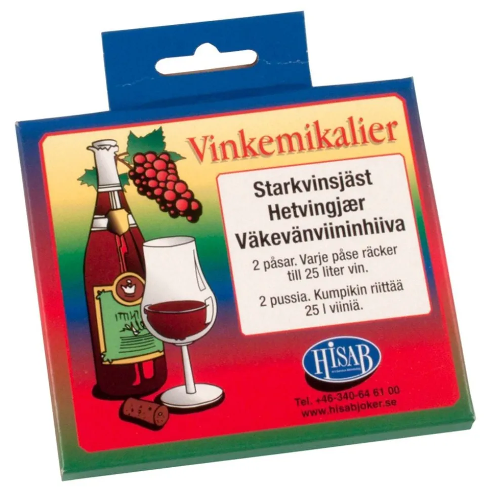 Hisab Vinkemikalier Starkvinsjäst