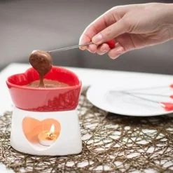 Hjärtformat Fonduekit