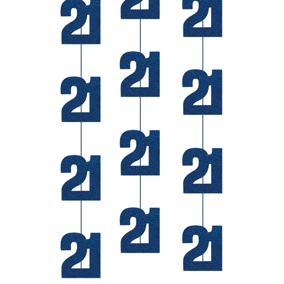 Hängande Dekorationer 21 Blå