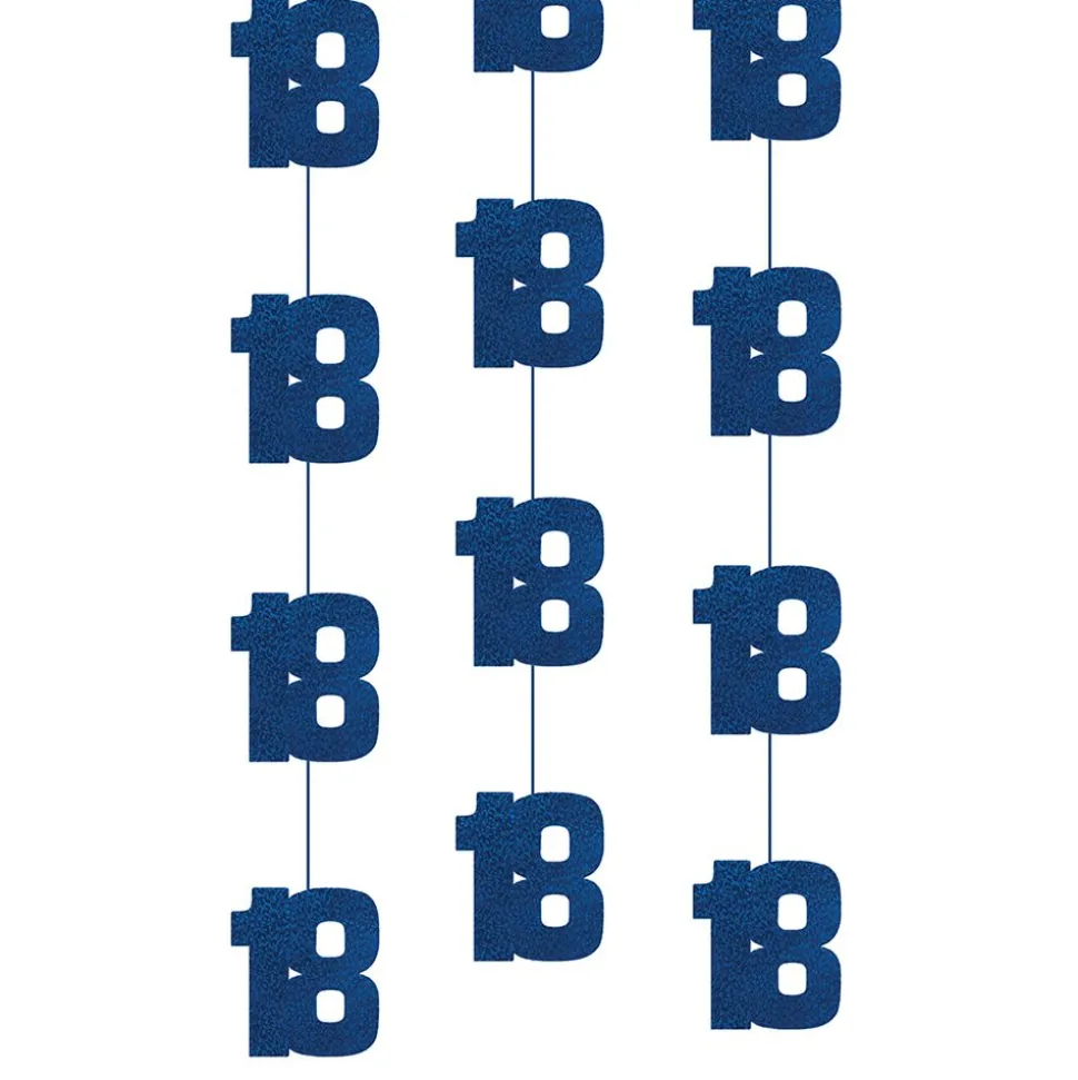 Hängande Dekorationer 18 Blå