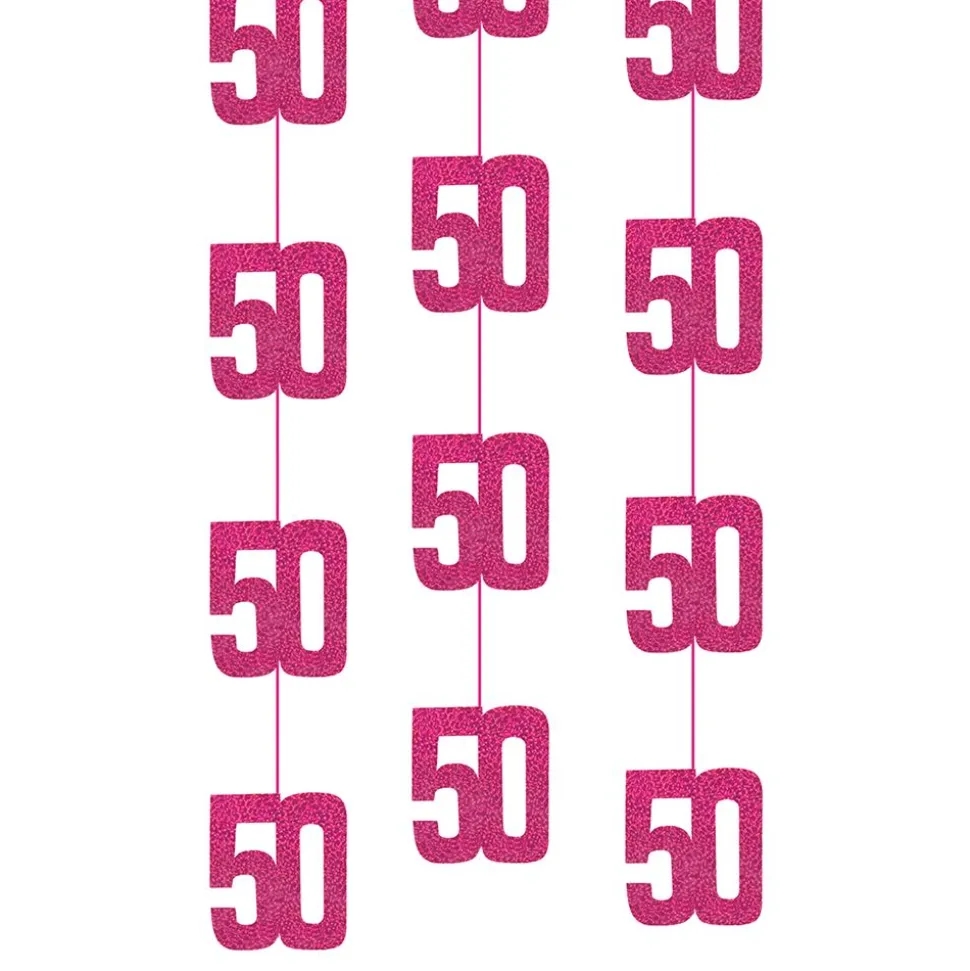 Hängande Dekorationer 50 Rosa