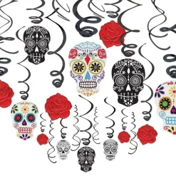 Hängande Swirls Day of the Dead