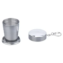 Hopfällbart Shotglas på Nyckelring