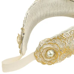Horn med Strass Guld