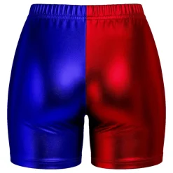 Hotpants Röd/Blå Metallic