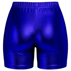 Hotpants Blå Metallic