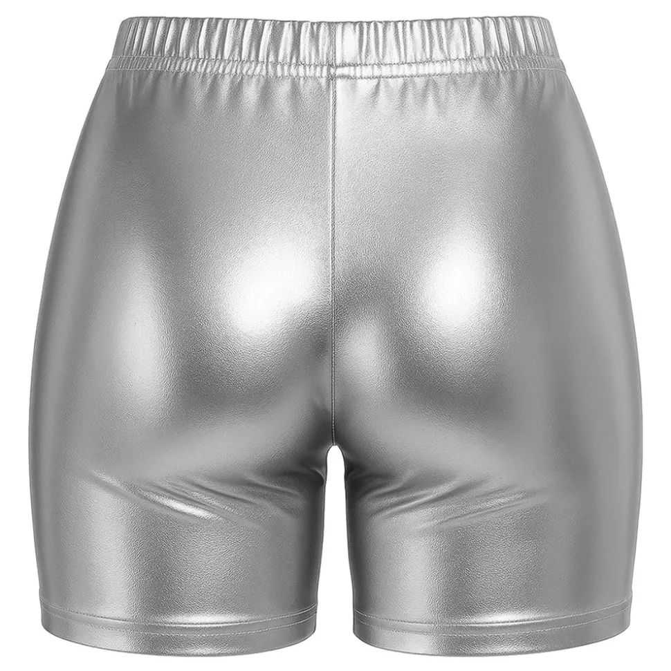 Hotpants Silver Metallic