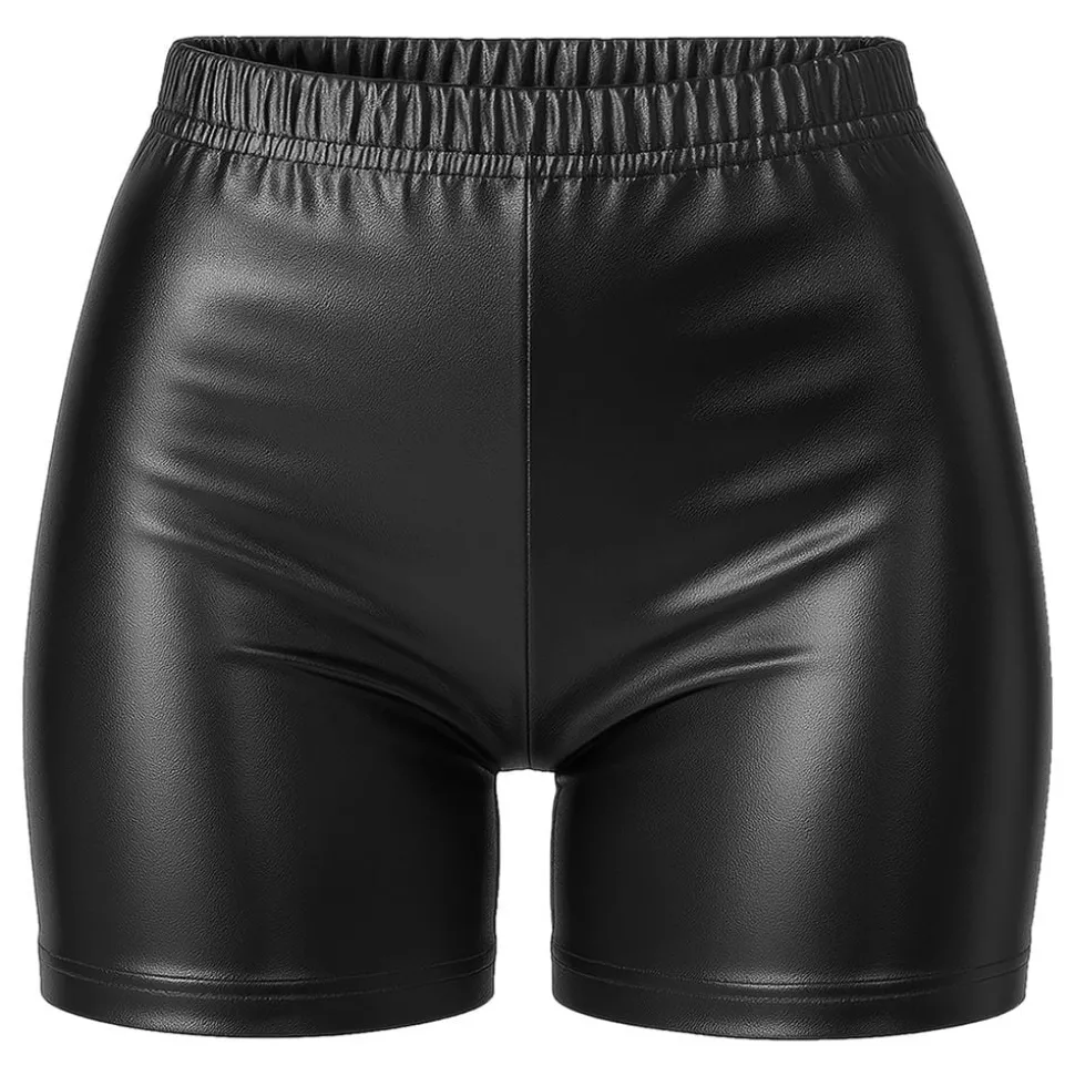 Hotpants Svart Metallic