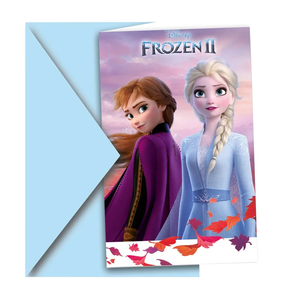 Inbjudningskort Anna & Elsa Frost 2
