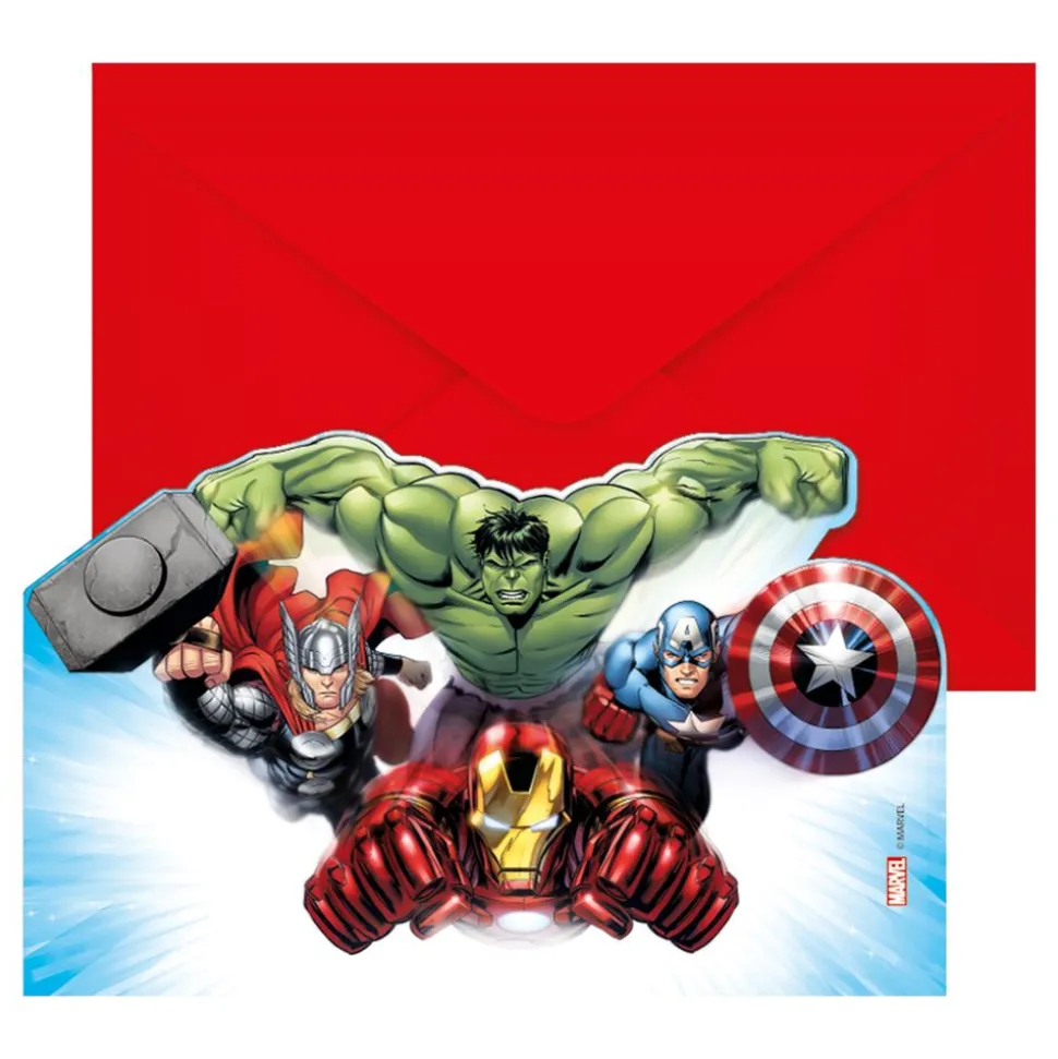 Inbjudningskort Avengers Infinity Stones