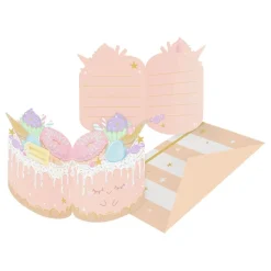 Inbjudningskort Crazy Cake