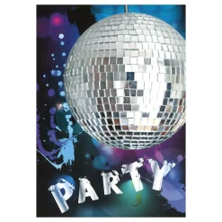Inbjudningskort Discokula