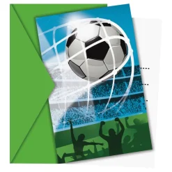 Inbjudningskort Fotboll