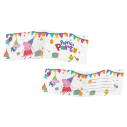 Inbjudningskort Greta Gris™ Peppa’s Party