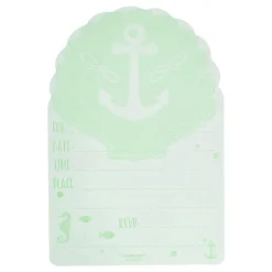 Inbjudningskort Mermaid Wishes