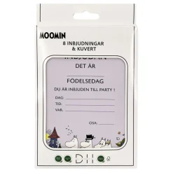 Inbjudningskort Mumin