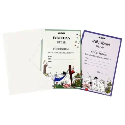 Inbjudningskort Mumin