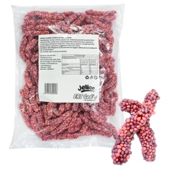 Jellioo Geeks Worms Purple & Pink Storpack