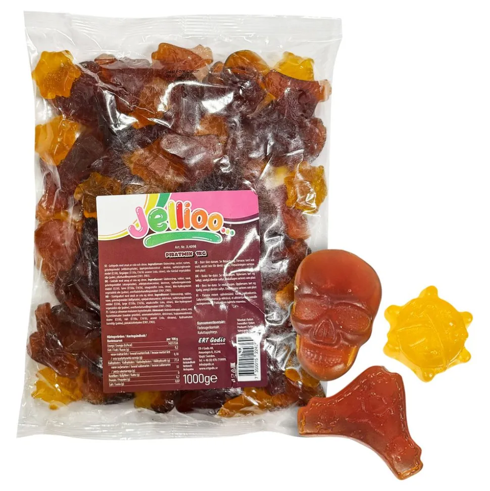 Jellioo Pirat Mix Storpack