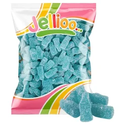 Jellioo Sour Gummy Blue Raspberry Bottle Storpack