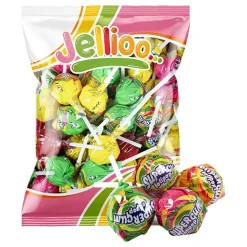Jellioo Super Gum Lollipop Mix Storpack