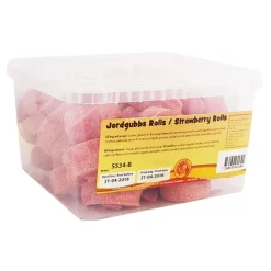 Jordgubbs Rolls Storpack